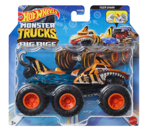 hot wheels hwn86 Машина-внедорожник "monster truck-big rigs" (в асс.)