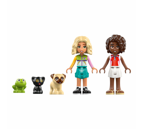 lego friends 42678 constructor "furgonetă pentru transportul produselor zoologice" (237 el.)