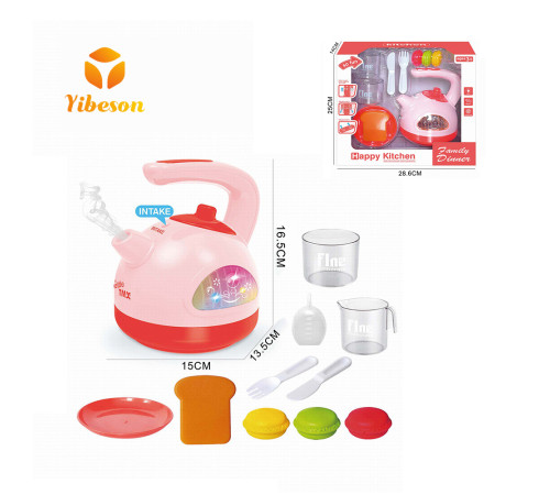 42728 set de joacă "happy kitchen" &ndash; fierbator cu accesorii