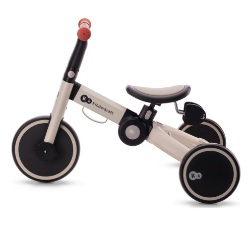 kinderkraft run bike 3-in-1 4trike silver