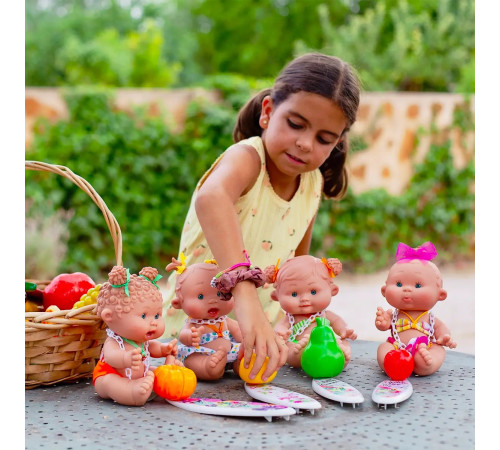 nines 464 păpuşă "pepote summer" (26 cm) în sort.