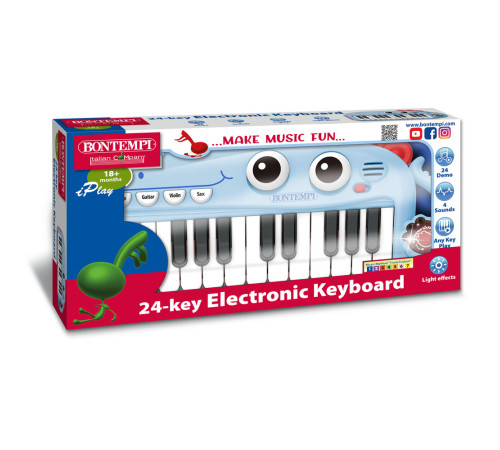bontempi 122430 Мини синтезатор (24 клавиши) в асс.