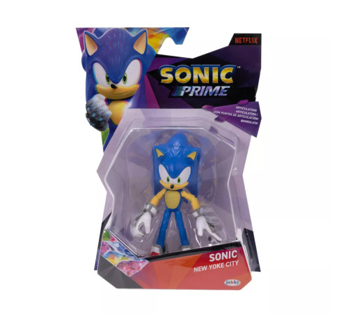 sonic the hedgehog 419114  figurina articulata "sonic" w1 (13 cm) in sort.