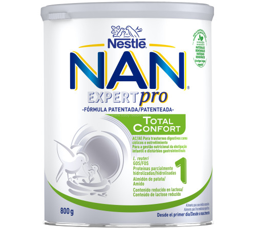  lapte praf nan expertpro total confort 1 (0-6 luni) 800 gr.