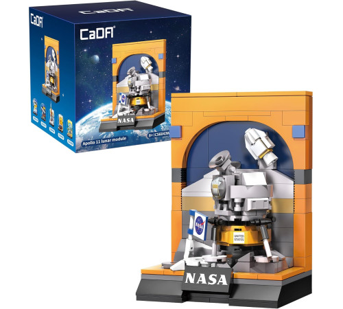 cada c56043w Конструктор "nasa Лунный модуль apollo 11" (206 дет.)