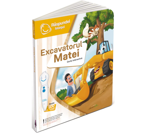 raspundel istetel 87508 carte "excavatorul matei" (ro)