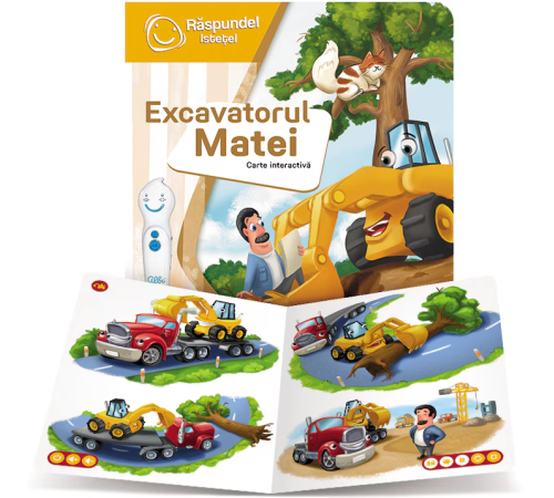 raspundel istetel 87508 carte "excavatorul matei" (ro)