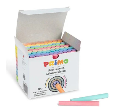  primo 012gc100r Набор мелков (100 шт)
