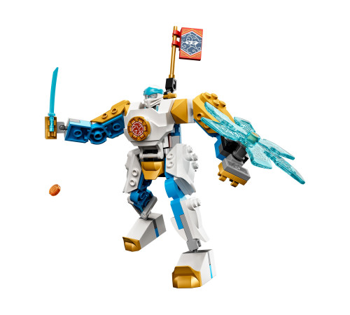 lego ninjago 71761 constructor " zane's power up mech evo" (95 el.)