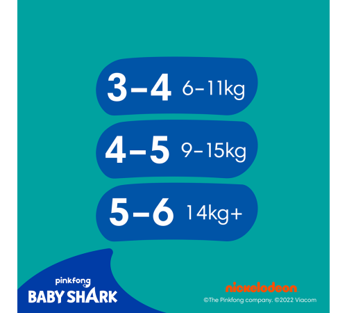 pampers splashers 3-4 (6-11 кг.) 12 шт.
