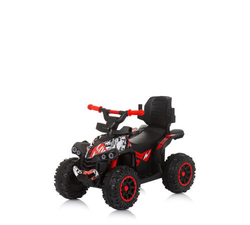 chipolino mașină cu mâner atv rocahc02306wr  alb\rosu