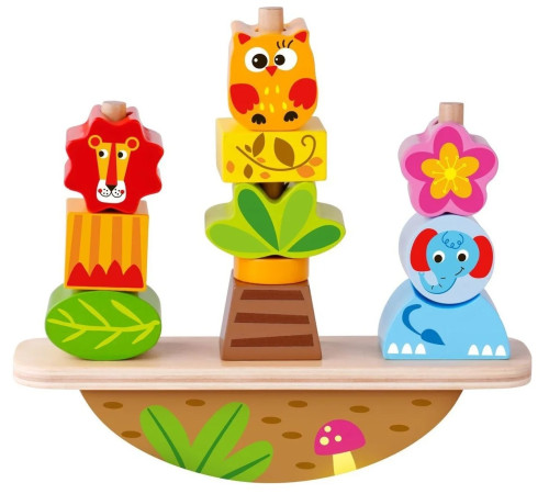 Jucării pentru Copii - Magazin Online de Jucării ieftine in Chisinau Baby-Boom in Moldova tooky toy ty278a jucărie educativă-echilibru "animale"