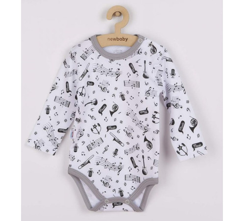 Haine pentru copii in Moldova New Baby 32038 Body cu mânecă lungă "Music" m. 74 (6-9 luni)  new baby 32038 body cu mânecă lungă "music" m. 74 (6-9 luni)