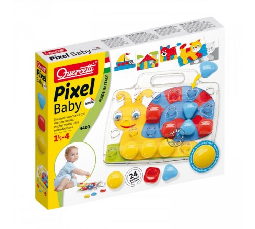 Детский магазин в Кишиневе в Молдове Quercetti 4400 Мозаика PIXEL Baby Детский магазин в Кишиневе в Молдове quercetti 4400 Мозаика pixel baby