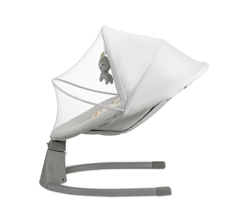 kinderkraft leagan electronic lumi (până la 9 kg.) light grey