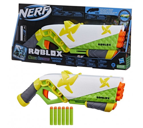 nerf f5485 Бластер "ninja legends shadow sensei"