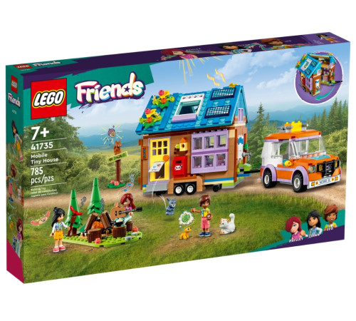 lego friends 41735 constructor "căsuță pe rotile" (785 el.)