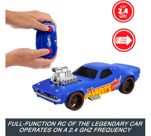 hot wheels htp54 mașină cu radio comandă "rodger dodger"