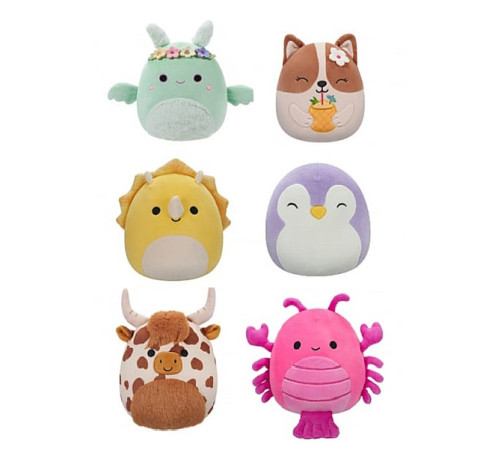 Jucării pentru Copii - Magazin Online de Jucării ieftine in Chisinau Baby-Boom in Moldova Squishmallows SQJW7519A Jucărie moale (19 cm.) in sort.  squishmallows sqjw7519a jucărie moale (19 cm.) in sort.