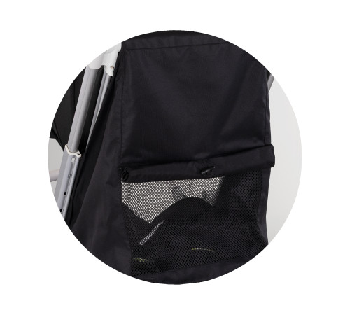 chipolino lkpc02501no cărucior sport ultra-compact "pocket" (p&acirc;nă la 22 kg.) negru