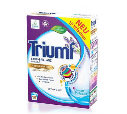  triumf detergent de rufe color 900g