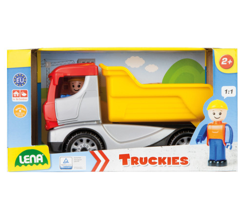 lena 01620 mașină "basculantă cu o figurina" (22 cm.)