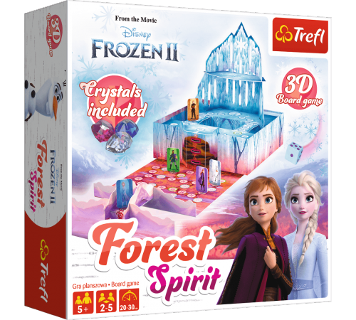  trefl 01755 joc de masa "forest spirit. frozen 2"