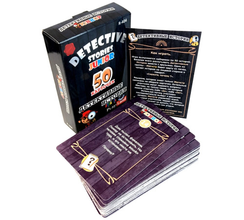 play land r-404ru 404ru joc de carti "povesti cu detectivi pentru copii"
