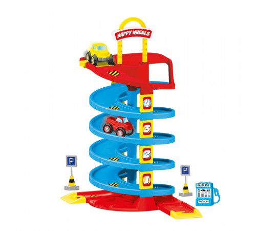 dolu 5153 track spiral cu mașini (4 nivele)