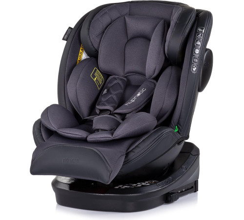 chipolino scaun auto isofix 360 hypconic stkhyp0253an gr. 0+/1/2/3 (40-150 cm) antracit