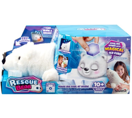 silverlit 88636 jucărie de pluș interactivă "ursuleț polar"