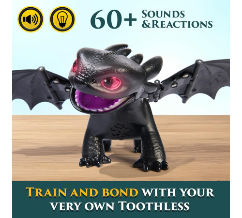 Spin Master 6072727 D Интерактивная фигурка "Беззубик" (60 звуков) spin master 6072727 d Интерактивная фигурка "Беззубик" (60 звуков)