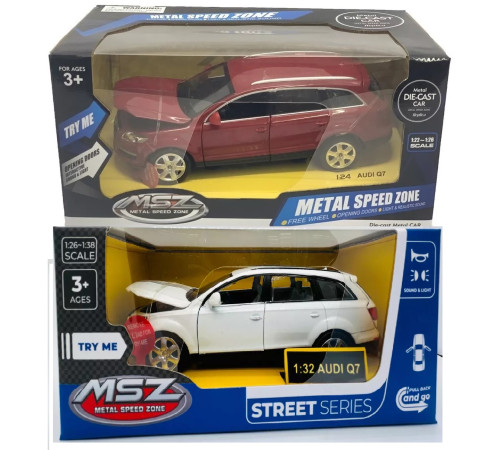 MSZ 68249M Металлическая модель "Audi Q7, 1:24" (в асс.) Детский магазин в Кишиневе в Молдове msz 68249m Металлическая модель "audi q7, 1:24" (в асс.)