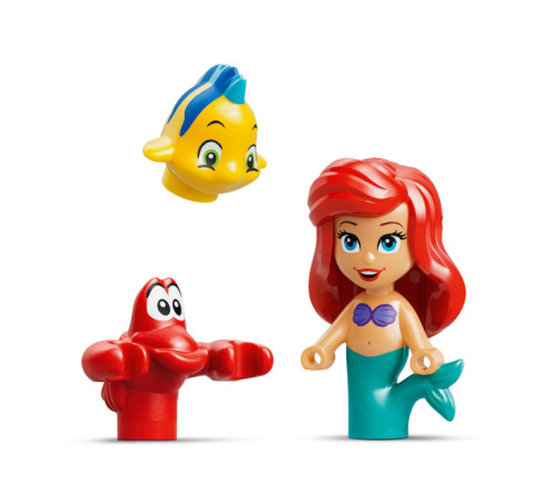 lego disney 43285 constructor "mini-palatul magic al arielei" (179 el.)