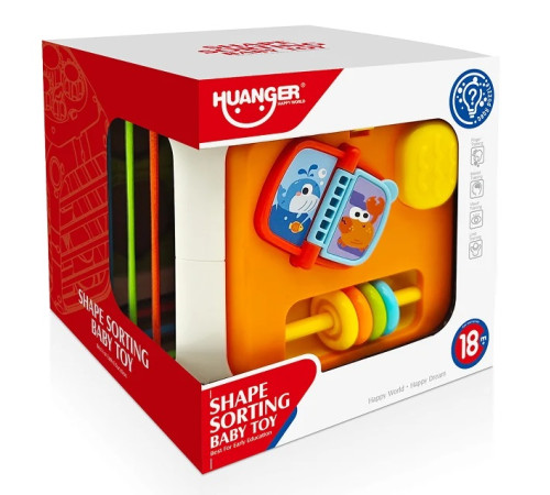 Jucării pentru Copii - Magazin Online de Jucării ieftine in Chisinau Baby-Boom in Moldova 19582 cub educativ sortator pentru copii he0555