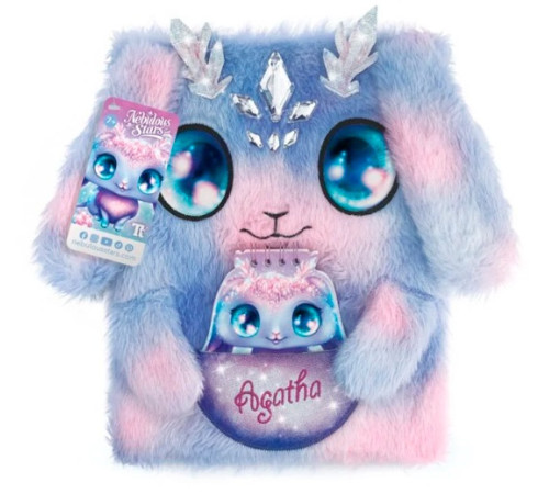 Nebulous Stars 12523 Пушистый блокнот "Agatha"  nebulous stars 12523 Пушистый блокнот "agatha"