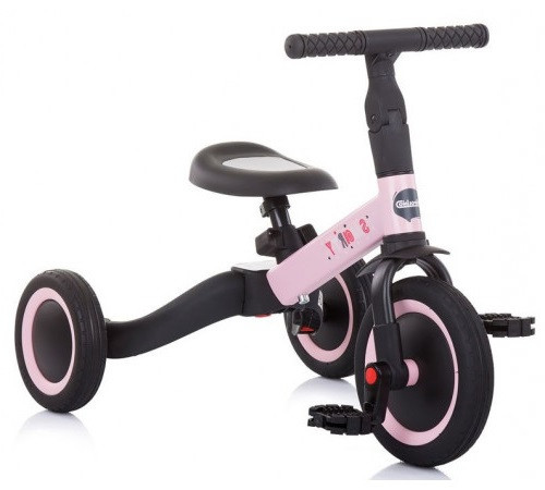  chipolino Трёхколесный велосипед smarty 2-в-1 trksm0204lp розовый