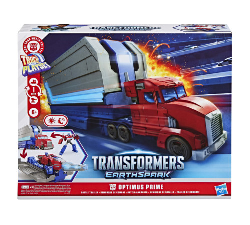  transformers g0750 Игровой набор "Трейлер Оптимуса Прайма" (13 см.)