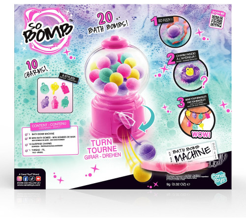 canal toys bbd045 dispenser de bombe de baie (20 шт.)