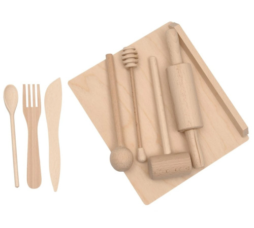 Jucării pentru Copii - Magazin Online de Jucării ieftine in Chisinau Baby-Boom in Moldova baby mix 59281 set de bucătărie din lemn pentru micii bucătari