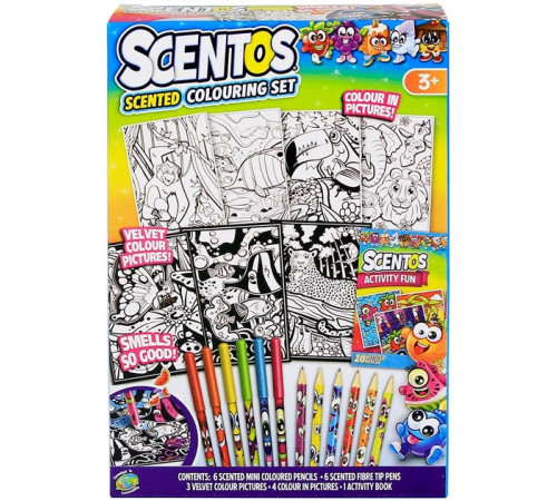 Scentos 42558 Ароматный набор для творчества "Веселые раскраски"   scentos 42558 Ароматный набор для творчества "Веселые раскраски"