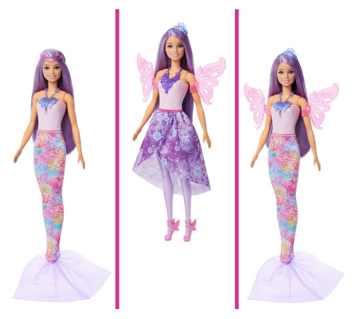 barbie jcp74 Кукла с аксессуарами "Магия образов" Фантастический мир"