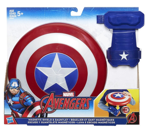 avengers b9944 Игровой набор: Магнитный щит и перчатка "Капитан Америка"