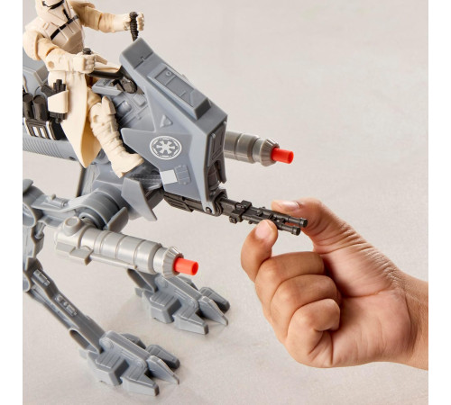 star wars g2840 set de joacă "vehicul at-rt și pilot imperial" (21 cm)