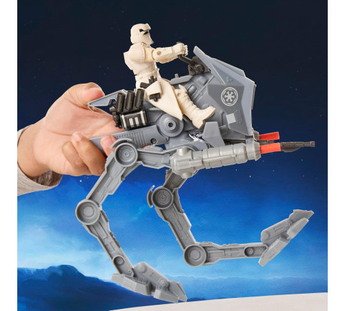 star wars g2840 set de joacă "vehicul at-rt și pilot imperial" (21 cm)