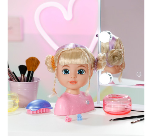 zapf creation 838846 cap pentru coafarea baby born carla 