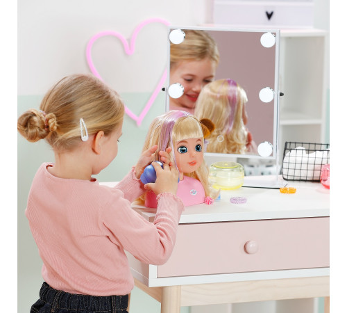 zapf creation 838846 cap pentru coafarea baby born carla 