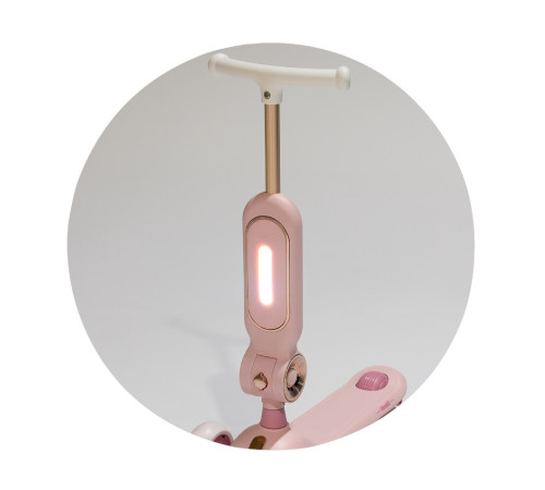 chipolino dsblo0262gy trotineta 2 in 1 "bloomi" gri