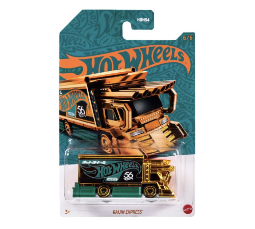 hot wheels hdh54 Машина базовая “ 56th anniversary pearl и chrome 2024” в асс. 