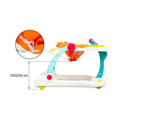 toyz 9017 Многофункциональные ходунки 4 в 1 7986